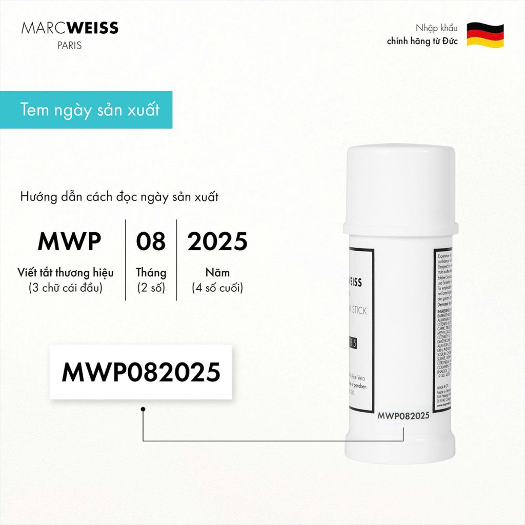 Lăn nách Marc Weiss có mấy mùi? Chọn mùi và nhận hàng thật lan khu mui marc weiss 7