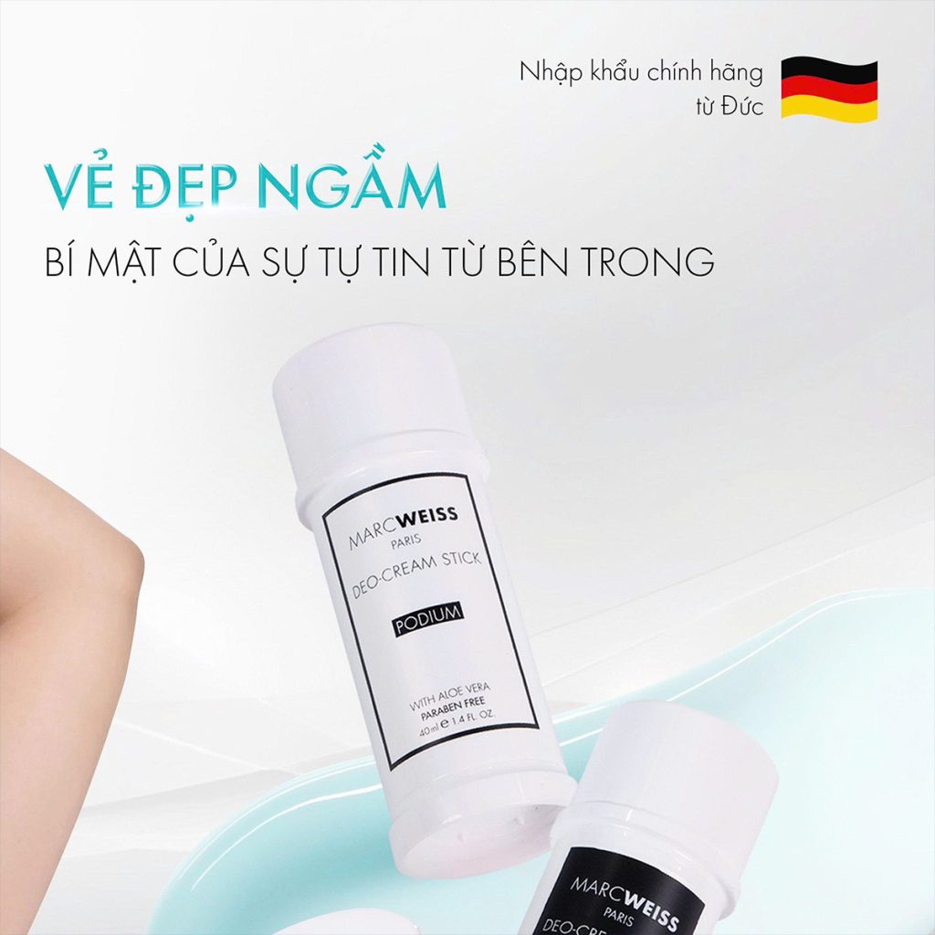 Lăn nách Marc Weiss có mấy mùi? Chọn mùi và nhận hàng thật lan khu mui marc weiss cho nu 2