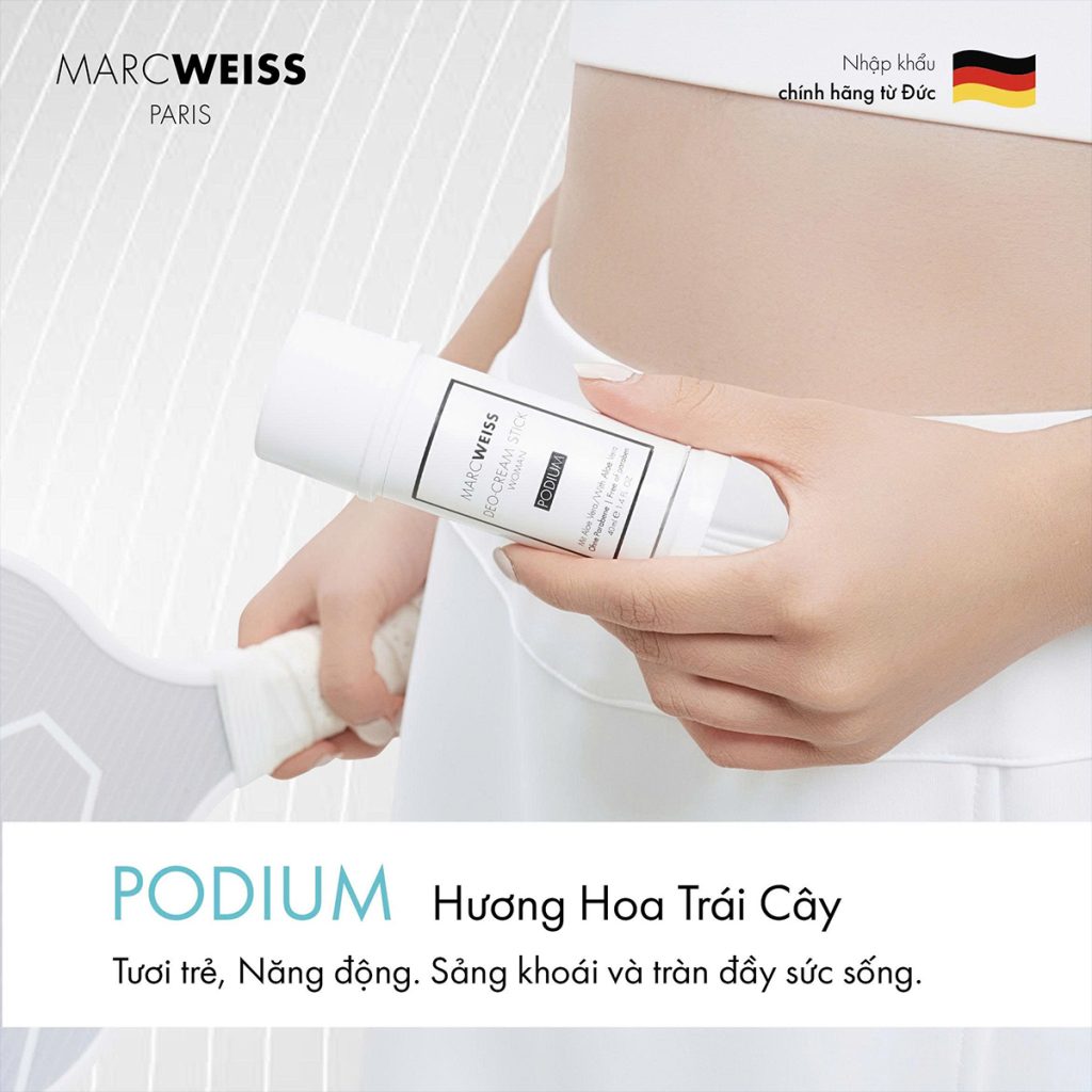 Lăn khử mùi Marc Weiss có tốt không? Đánh giá thành phần lan khu mui marc weiss cho nu 3